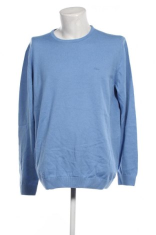 Мъжки пуловер S.Oliver, Размер XXL, Цвят Син, Цена 14,40 лв.