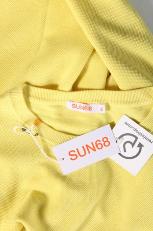 Pulover de bărbați SUN68, Mărime 3XL, Culoare Galben, Preț 434,21 Lei