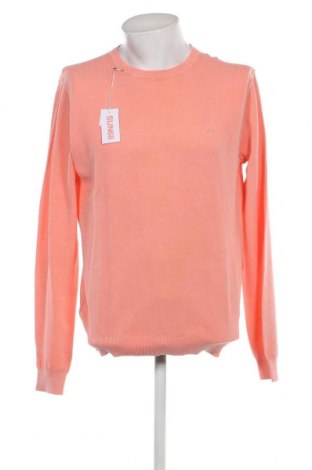 Ανδρικό πουλόβερ SUN68, Μέγεθος XXL, Χρώμα Ρόζ , Τιμή 27,90 €
