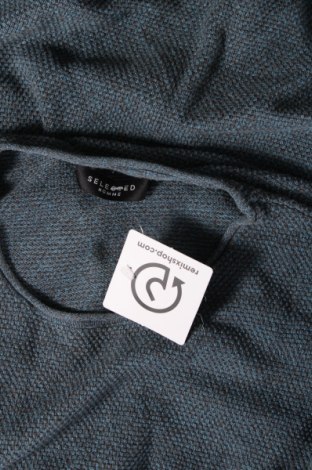 Мъжки пуловер Selected Femme, Размер L, Цвят Зелен, Цена 29,48 лв.