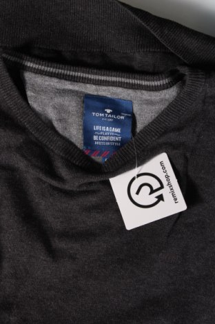 Ανδρικό πουλόβερ Tom Tailor, Μέγεθος M, Χρώμα Γκρί, Τιμή 14,85 €