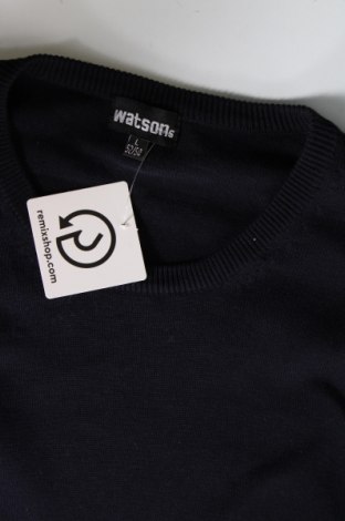 Ανδρικό πουλόβερ Watson's, Μέγεθος L, Χρώμα Μπλέ, Τιμή 12,00 €