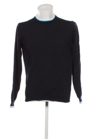 Мъжки пуловер Wool & Co, Размер M, Цвят Син, Цена 13,20 лв.