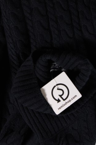 Ανδρικό πουλόβερ Zara Man, Μέγεθος L, Χρώμα Μπλέ, Τιμή 5,68 €