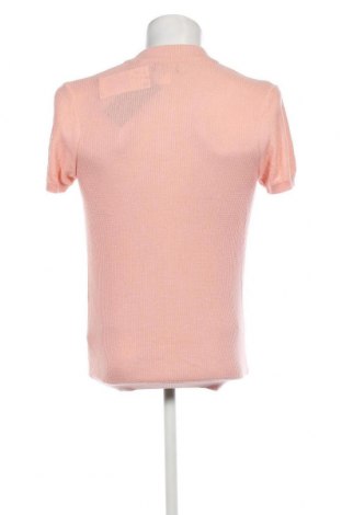 Мъжки пуловер Zara Man, Размер M, Цвят Розов, Цена 34,02 лв.