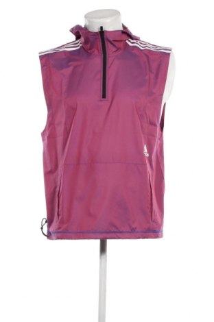 Ανδρικό φούτερ Adidas, Μέγεθος M, Χρώμα Ρόζ , Τιμή 51,87 €