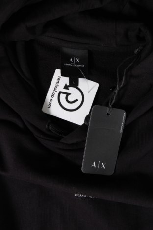Ανδρικό φούτερ Armani Exchange, Μέγεθος L, Χρώμα Μαύρο, Τιμή 77,32 €