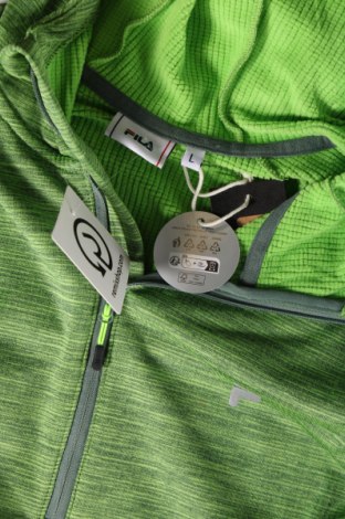 Ανδρικό φούτερ FILA, Μέγεθος L, Χρώμα Πράσινο, Τιμή 52,47 €