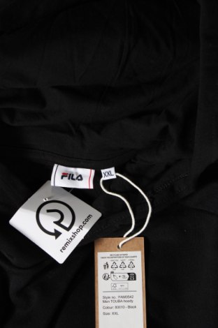Ανδρικό φούτερ FILA, Μέγεθος XXL, Χρώμα Μαύρο, Τιμή 34,38 €