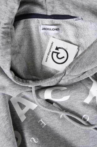Ανδρικό φούτερ Jack & Jones, Μέγεθος XXL, Χρώμα Γκρί, Τιμή 20,04 €