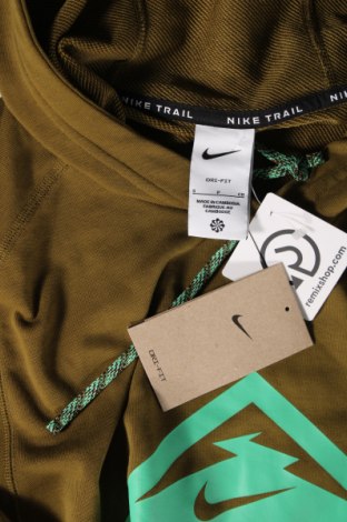 Мъжки суичър Nike, Размер S, Цвят Зелен, Цена 99,45 лв.