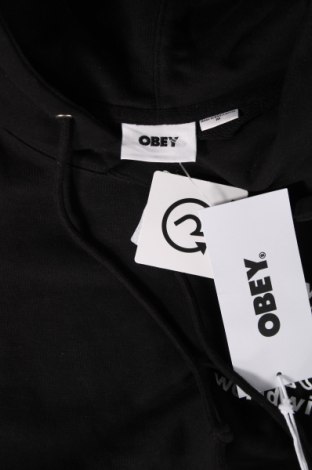 Herren Sweatshirt Obey, Größe M, Farbe Schwarz, Preis 60,31 €