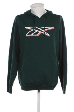 Herren Sweatshirt Reebok, Größe L, Farbe Grün, Preis 31,36 €