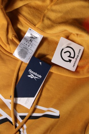 Herren Sweatshirt Reebok, Größe XL, Farbe Gelb, Preis 20,51 €