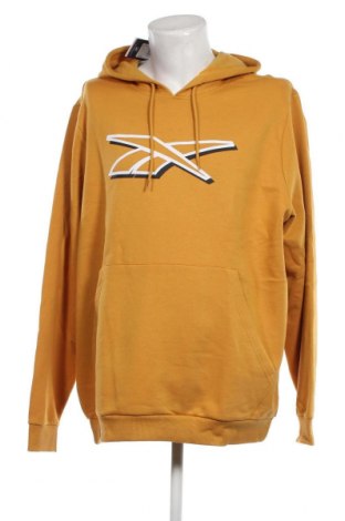 Herren Sweatshirt Reebok, Größe XXL, Farbe Gelb, Preis 20,51 €