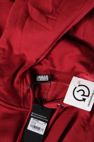 Ανδρικό φούτερ Urban Classics, Μέγεθος XS, Χρώμα Κόκκινο, Τιμή 10,57 €