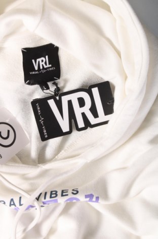 Herren Sweatshirt Viral Vibes, Größe L, Farbe Weiß, Preis 44,85 €