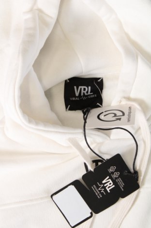 Ανδρικό φούτερ Viral Vibes, Μέγεθος M, Χρώμα Λευκό, Τιμή 13,46 €