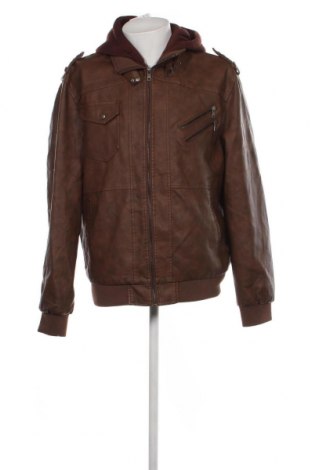 Pánska kožená bunda , Veľkosť XL, Farba Hnedá, Cena  23,61 €