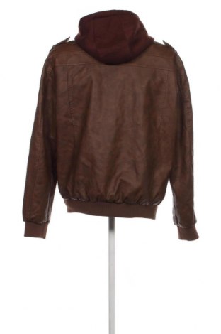 Pánska kožená bunda , Veľkosť XL, Farba Hnedá, Cena  15,28 €