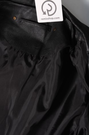 Ανδρικό δερμάτινο μπουφάν, Μέγεθος L, Χρώμα Μαύρο, Τιμή 26,48 €