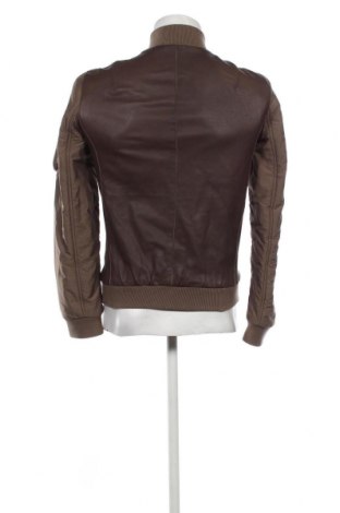 Pánska kožená bunda  AllSaints, Veľkosť S, Farba Hnedá, Cena  130,98 €