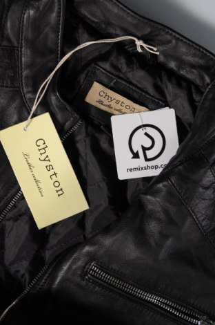 Pánska kožená bunda  Chyston, Veľkosť L, Farba Čierna, Cena  241,50 €