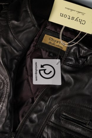 Pánska kožená bunda  Chyston, Veľkosť XL, Farba Hnedá, Cena  241,50 €