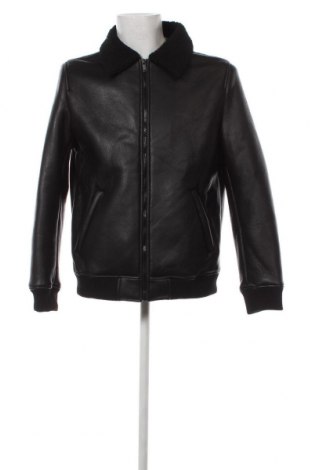 Pánska kožená bunda  Oviesse, Veľkosť XL, Farba Čierna, Cena  34,61 €