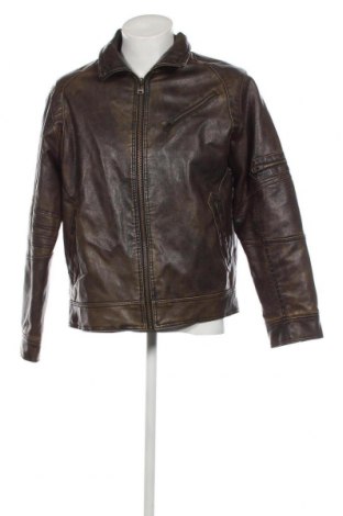 Pánska kožená bunda  Refree, Veľkosť M, Farba Čierna, Cena  22,22 €