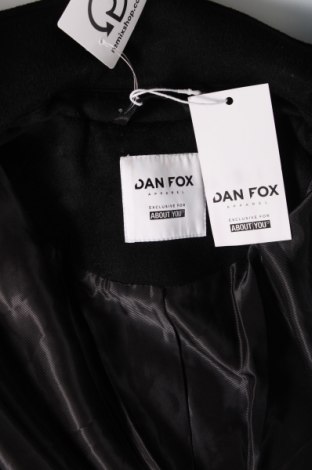 Herrenmantel Dan Fox X About You, Größe M, Farbe Schwarz, Preis 25,44 €