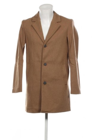 Ανδρικά παλτό Jack & Jones, Μέγεθος M, Χρώμα Καφέ, Τιμή 20,29 €