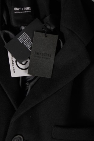 Palton de bărbați Only & Sons, Mărime XL, Culoare Negru, Preț 118,82 Lei
