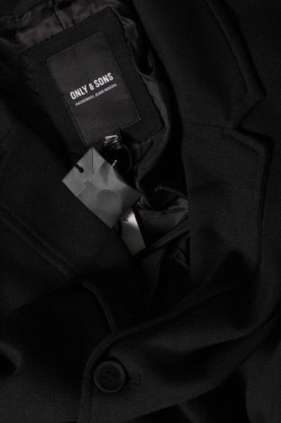 Pánsky kabát  Only & Sons, Veľkosť L, Farba Čierna, Cena  25,48 €