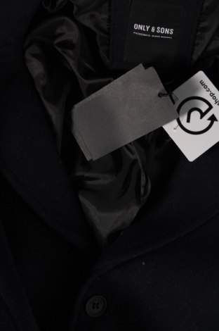 Ανδρικά παλτό Only & Sons, Μέγεθος XXL, Χρώμα Μπλέ, Τιμή 39,90 €