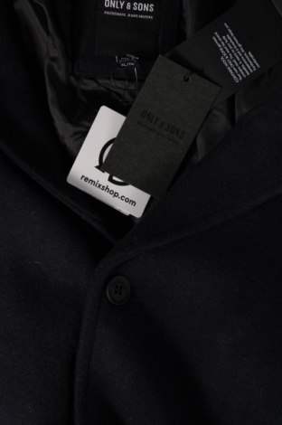 Ανδρικά παλτό Only & Sons, Μέγεθος XL, Χρώμα Μπλέ, Τιμή 39,90 €