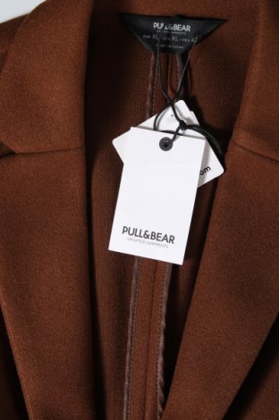 Мъжко палто Pull&Bear, Размер XL, Цвят Кафяв, Цена 77,40 лв.