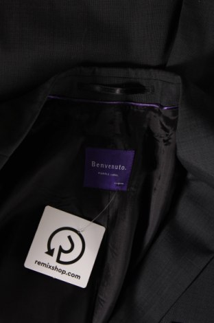 Ανδρικό σακάκι Benvenuto, Μέγεθος L, Χρώμα Μαύρο, Τιμή 25,74 €