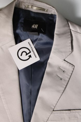 Pánske sako  H&M, Veľkosť M, Farba Sivá, Cena  22,51 €