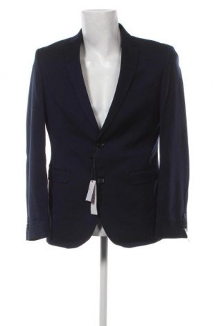 Ανδρικό σακάκι S.Oliver, Μέγεθος L, Χρώμα Μπλέ, Τιμή 23,27 €