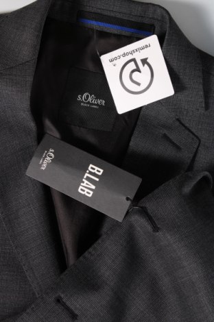 Ανδρικό σακάκι S.Oliver Black Label, Μέγεθος M, Χρώμα Γκρί, Τιμή 18,63 €