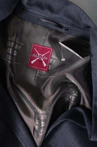 Ανδρικό σακάκι Shelby & Sons, Μέγεθος XL, Χρώμα Μπλέ, Τιμή 14,63 €