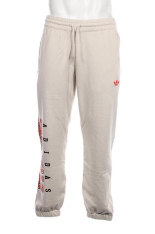 Pantaloni trening de bărbați Adidas Originals, Mărime M, Culoare Bej, Preț 174,57 Lei