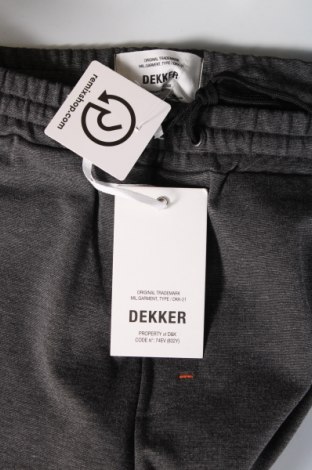 Ανδρικό αθλητικό παντελόνι Dekker, Μέγεθος M, Χρώμα Γκρί, Τιμή 22,48 €