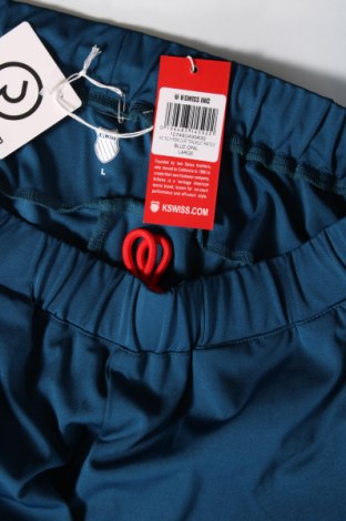 Ανδρικό αθλητικό παντελόνι K.Swiss, Μέγεθος L, Χρώμα Μπλέ, Τιμή 29,90 €