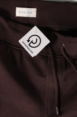 Ανδρικό αθλητικό παντελόνι Pier One, Μέγεθος L, Χρώμα Καφέ, Τιμή 23,71 €