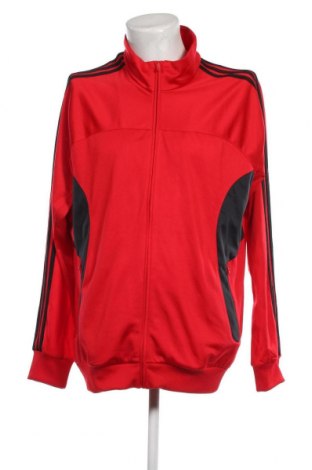 Ανδρική αθλητική ζακέτα Adidas, Μέγεθος XL, Χρώμα Κόκκινο, Τιμή 25,05 €