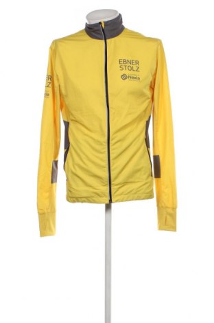Ανδρικό αθλητικό μπουφάν, Μέγεθος M, Χρώμα Κίτρινο, Τιμή 11,70 €