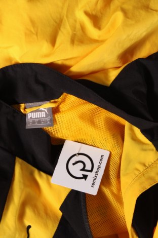 Мъжко спортно яке PUMA, Размер M, Цвят Жълт, Цена 8,40 лв.
