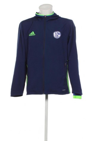 Herrenjacke Adidas, Größe L, Farbe Blau, Preis 47,32 €